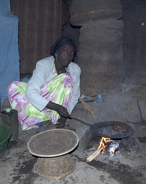 Roasting Coffee in Ceremony